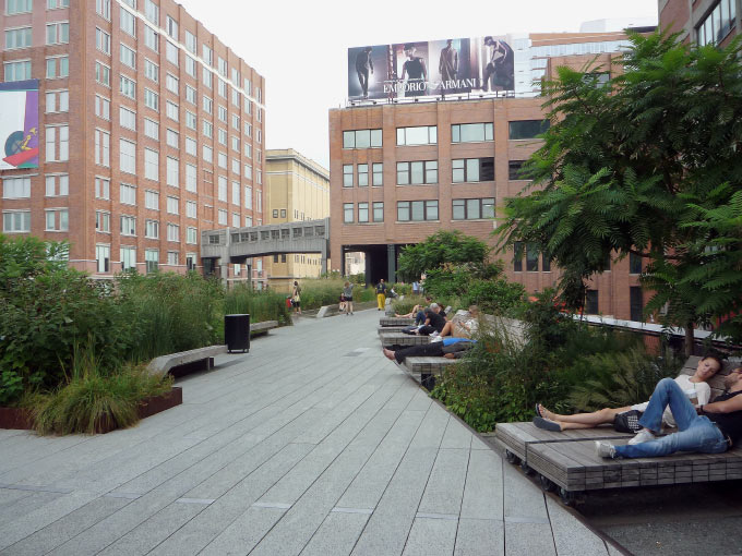 The Highline Park in New York City Bild 3